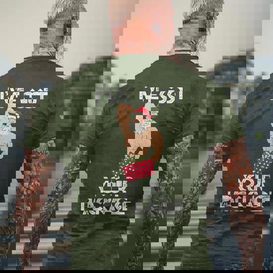 Maglietta Uomo Divertente Maglietta Umoristica 'I've Got Your Back' – Design Stickman, Regalo Divertente Per Amici T-shirt Cotone 100% Nera - Foto 11