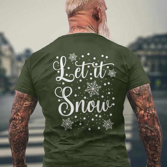 Let it snow pajamas hot sale