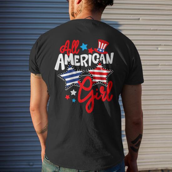 American t shirt for girls best sale