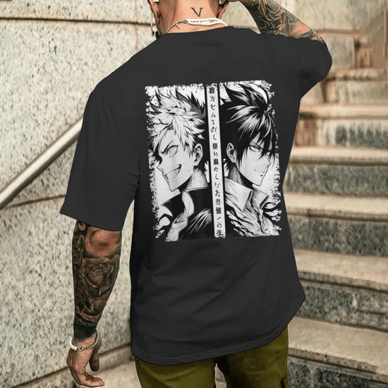 T-shirt à Motif Animé - Taille 10 (Homme), Blanc, Neuf Sans étiquettes
