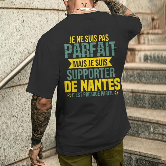 T-shirt brodé pour supporter de Nantes | Nantes 1995 T-shirt brodé pour supporter de Nantes | Nantes 1995