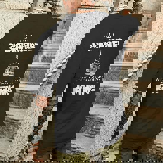 Dockworker Docker Dockhand Loader Longshoreman Men's T-shirt Back