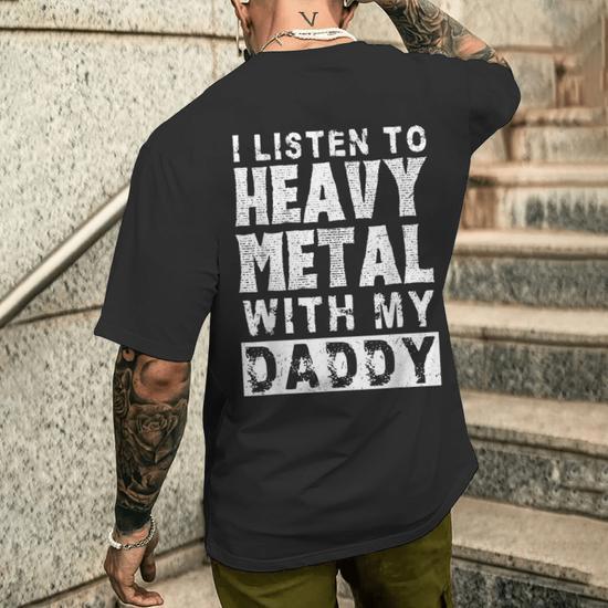 Heavy fashion metal t shirts