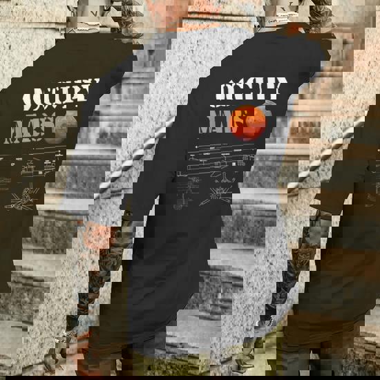 Buy occupy mars t shirt Online Sale Black Friday