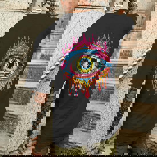 Psychedelic Third Eye Trippy Colorful Hippie Psychonaut