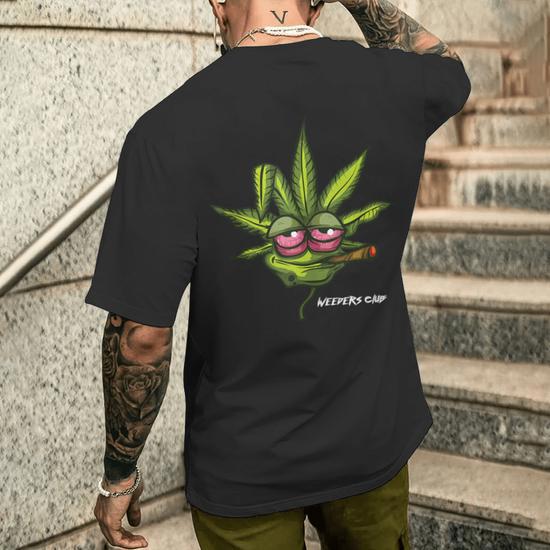 ShirtBANC Camisetas Originales Para Hombre Con Marihuana Para Hombre (articulación De Mano Mickey, XXL), Mickey Mano Joint