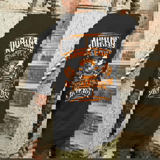 Rough Hands Farmer Tans Funny Farmers Farming T-Shirt Back Rough Hands Farmer Tans Funny Farmers Farming T-Shirt Back