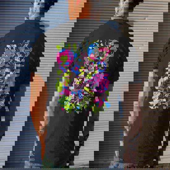 What'S The Data Theta Men's T-shirt Back Print - Monsterry