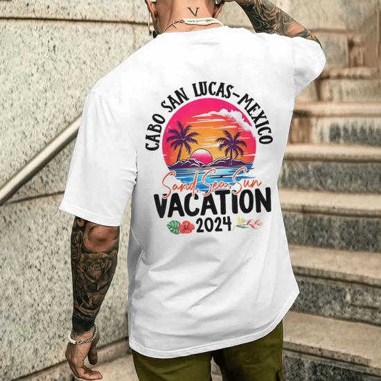 Cabo San Lucas Mexico 2024 Family Friends Vacation Matching Men's