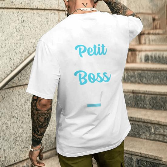 T-Shirt "C'est Moi Le Boss" Bébé Garçon 2 Ans - Coton 100% - Humour Enfant - Cadeau Drôle
