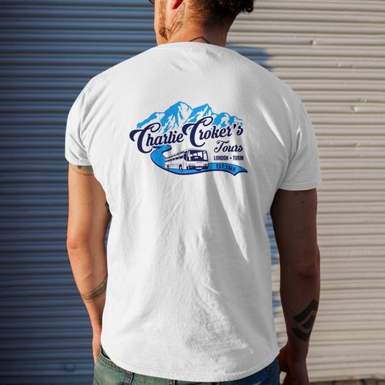 T-shirt Unisexe Montagne - Blanc - Taille S - Coton - Neuf Sans étiquettes