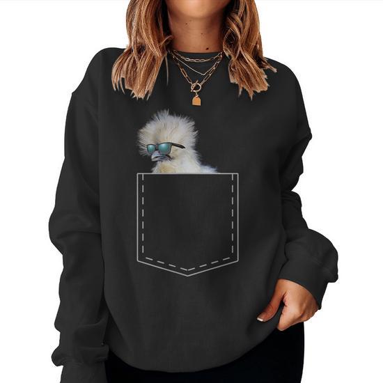 Entdecken Sie 2 Unique Silk ChickenSweatshirts: Top-Geschenkideen