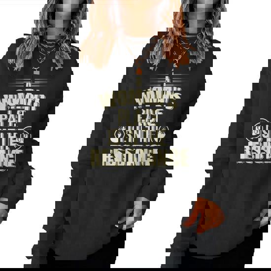 A Wonan's Place Is In The Resistance Sweater A Wonan's Place Is In The Resistance Sweater
