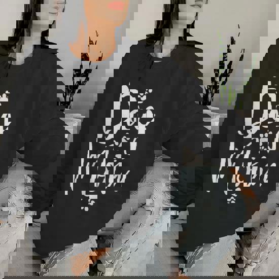 Entdecken Sie 9 Unique Hundemama Die Lieber Bei Hunden Ist Sweatshirts: Top-Geschenkideen