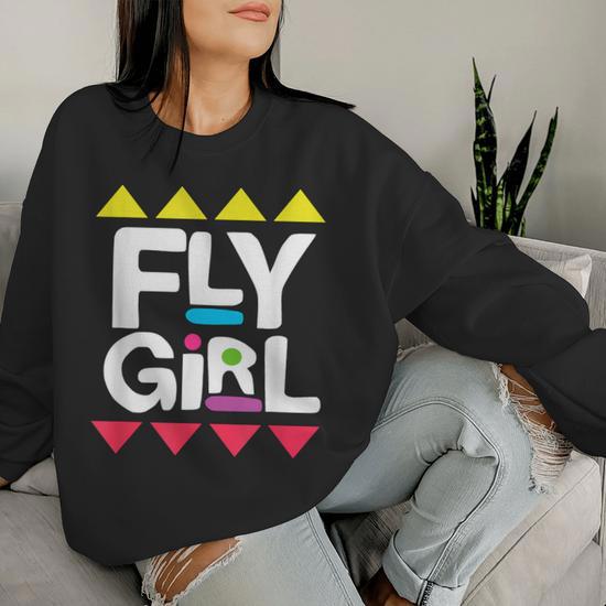 Fly Girl 80S Hip Hop For Woman 90S Old School B-Girl Women