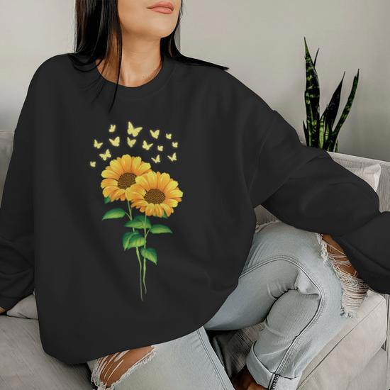 Sudaderas con girasoles sale