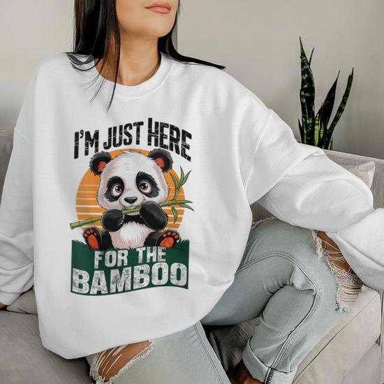 Panda bear sweatshirt sale