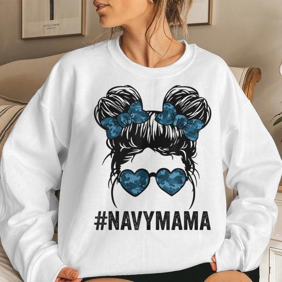 Proud navy mom hotsell sweatshirt