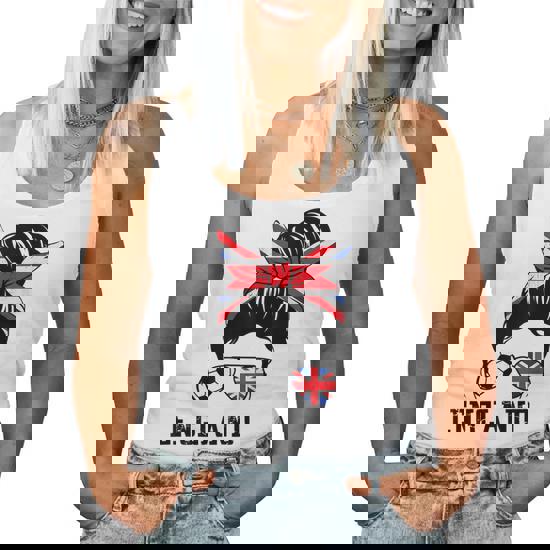 ladies england football vest tops