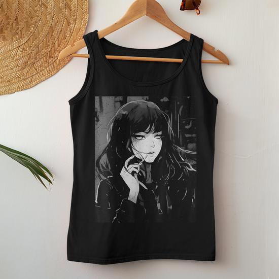 Horror Anime Waifu Girl Soft Grunge Aesthetic Japanese Otaku Women
