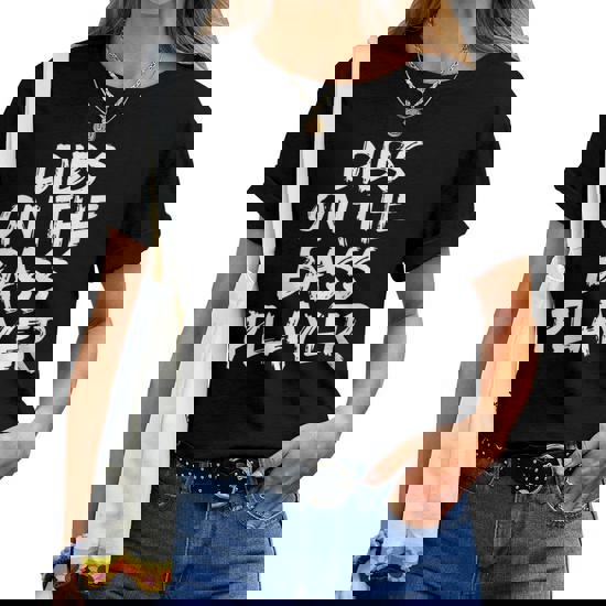 Dibs On The Bass Player Funny Guitar Player T Shirt