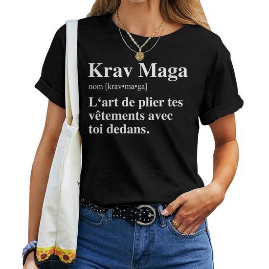 Débardeur Humoristique Krav Maga - « L'art De Plier Tes Vêtements Avec Toi Dedans » - Coton Léger - Pour Coach Et Passionnés