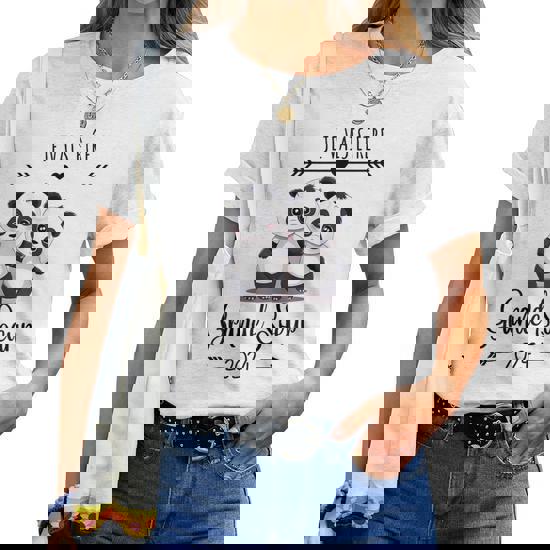 T-shirt Grande Sœur – Design Arc-en-ciel – Idéal Pour Annoncer Une Grossesse Ou Une Naissance