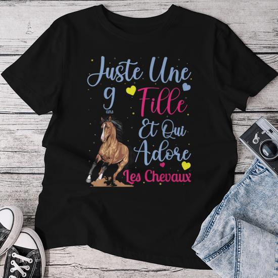 T-shirt Personnalisé Cheval - Vêtement équitation Femmes - 4