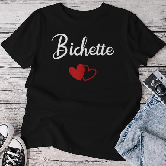 Débardeur Femme 'Bichette' - Cadeau Couple, Saint-Valentin, Anniversaire - Coton, Sans Manches