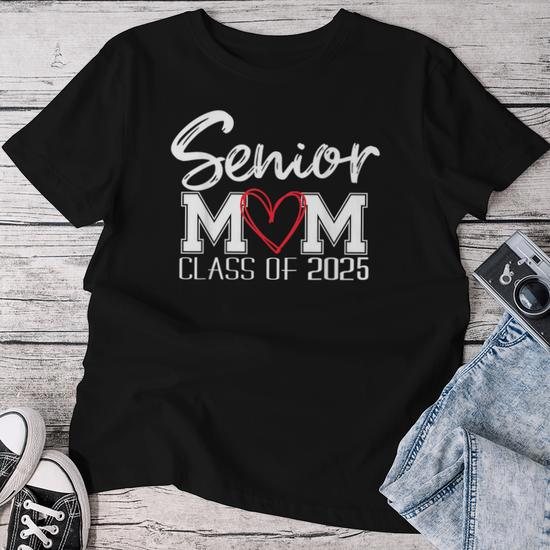 T-shirt Mom Graduation 2025 - Fière Maman D'un Diplômé 2025 - Neuf Avec étiquettes