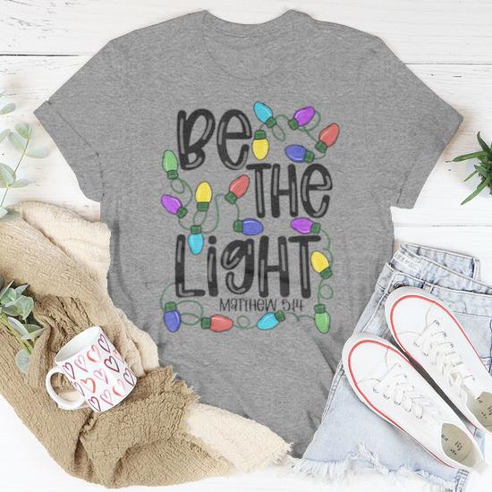 Be the Light Christian Christmas Youth Clothing