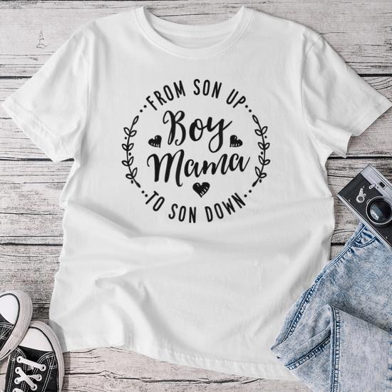 Funny mom and son shirts deals