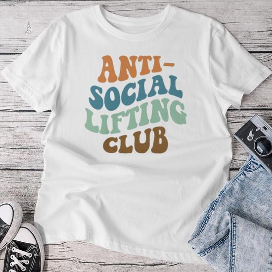 Dcarga Vector De Diseño De Camiseta Con Mariposa Antisocial Con Auricular