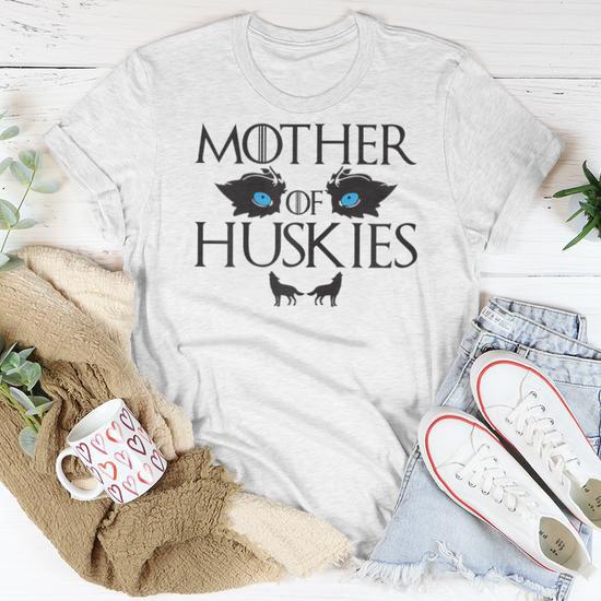 Mother Of Huskies Siberian Husky Mom Women T shirt Monsterry