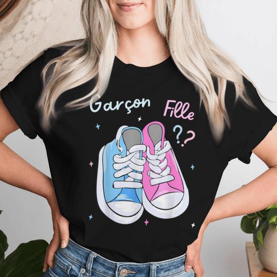 Tee shirt fille ou garçon shops grossesse