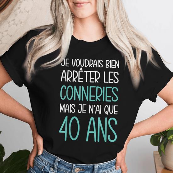 Porte-Clés 40 Ans Anniversaire - Acier Inoxydable | Cadeau Original Homme/Femme