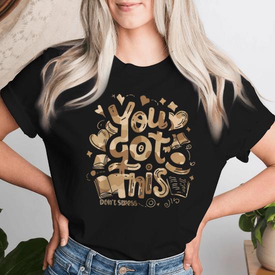 Colorful You Got This Testday Teacher T-Shirt