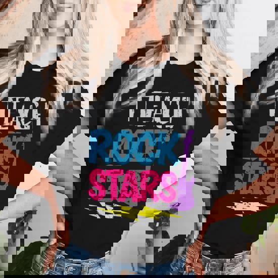 I Teach Rockstars T-Shirt Teachers Back To School Gift Shirt I Teach Rockstars T-Shirt Teachers Back To School Gift Shirt
