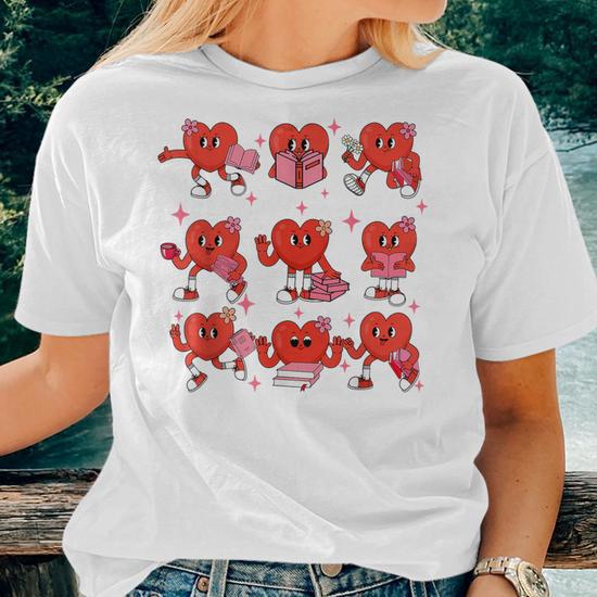 Red Book Shirts For Women - Casual Pull-On Cotton Blend Tops, Machine Washable