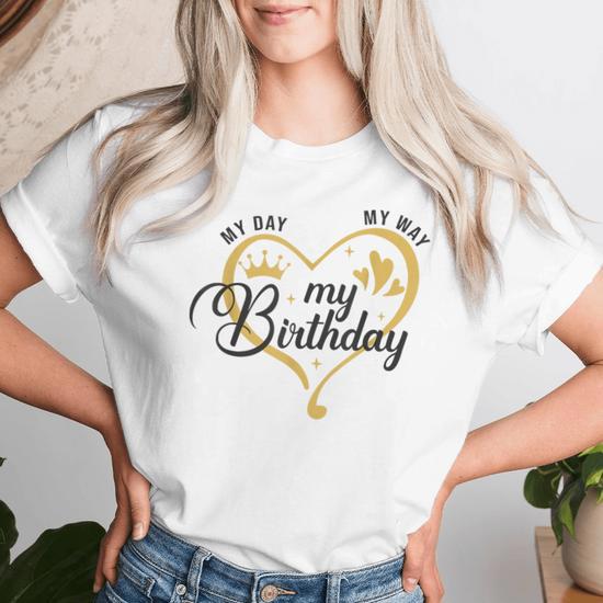 Its my birthday shirt online