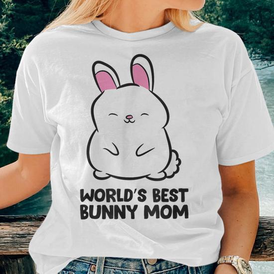 Best Bunny Mom Cute Rabbit Rodent Long Sleeve T-Shirt - Monsterry