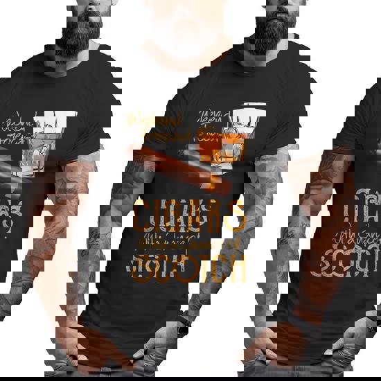 Weekend Forecast Cigars With A Chance Of Scotch T-Shirt Weekend Forecast Cigars With A Chance Of Scotch T-Shirt