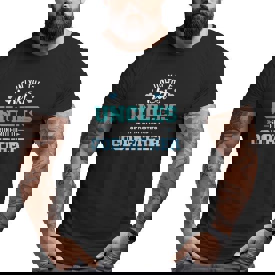 Mens Only The Best Uncles Get Promoted To Godfather T-Shirt Mens Only The Best Uncles Get Promoted To Godfather T-Shirt
