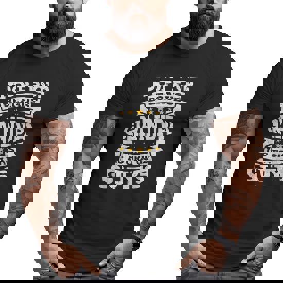 Pops Because Grandpa Is For Old Guys Fathers Day T-Shirts Pops Because Grandpa Is For Old Guys Fathers Day T-Shirts