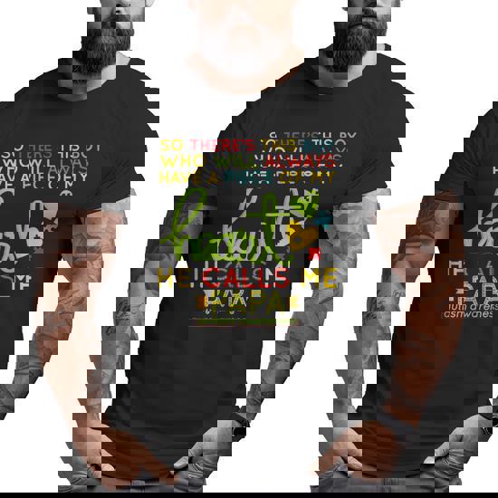 There's This Boy - He Call Me Dad - Autism Awareness Shirt