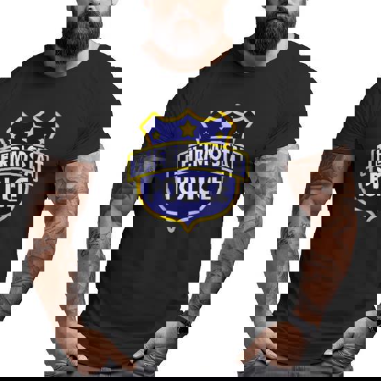 Mens Thermostat Police Shirt Funny Men's T-Shirt
