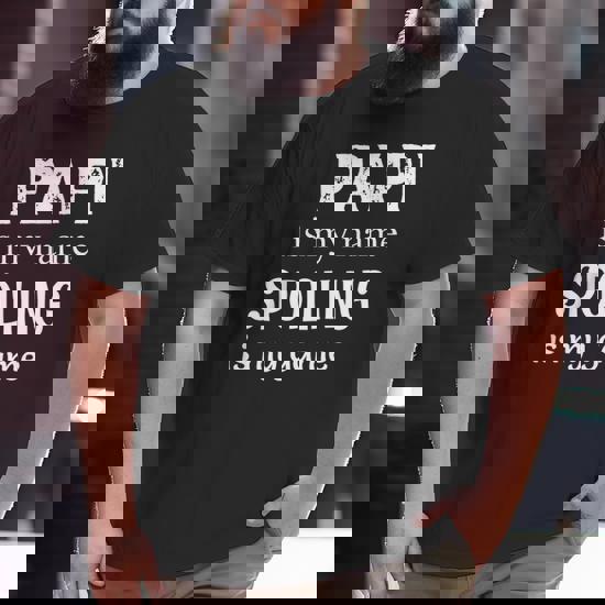 Mens Papi Is My Name French Spanish Latin Grandpa Grandfather Big