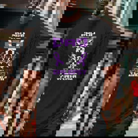 Seizure Disorder Awareness Proud Dad Of Epilepsy Warrior T-Shirt Seizure Disorder Awareness Proud Dad Of Epilepsy Warrior T-Shirt