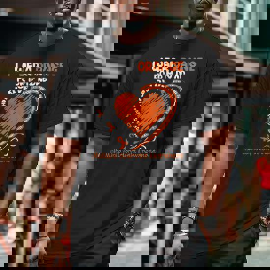 Multiple Sclerosis Ms Awareness Shirt: Support My Dad Tee Multiple Sclerosis Ms Awareness Shirt: Support My Dad Tee