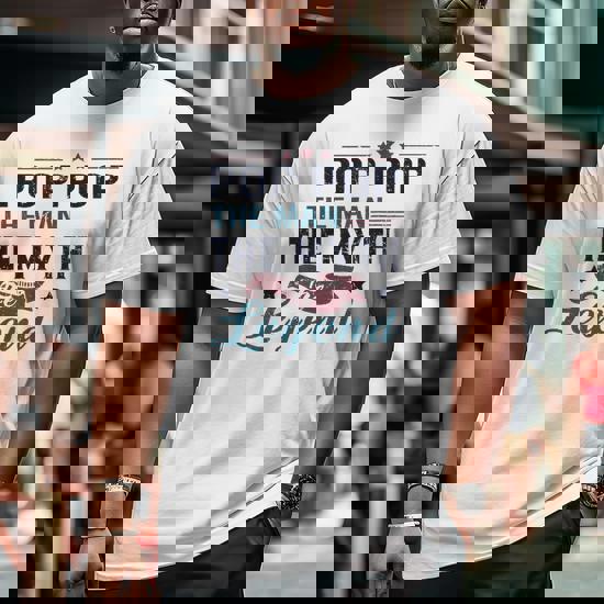 Mens The Man The Myth The Legend Shirt For Mens Poppop Dad